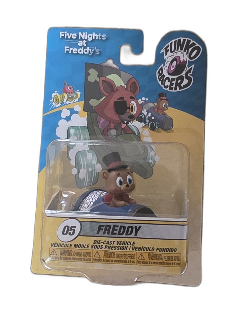Funko Super Racers FNAF Five Nights at Freddy’s Freddy #05 Die-Cast Car New